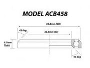 VP COMPONENTS ACB458 45.8 x 36.8 x 6.5mm Headset Bearing 45/45deg 