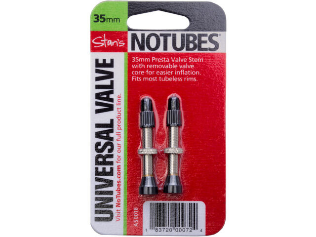 STANS NO TUBES MTB Tubeless Valves 35mm click to zoom image