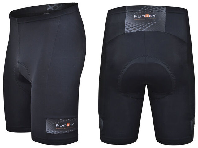 FUNKIER CLOTHING 7 Panel Padded Lycra Cycling Short click to zoom image
