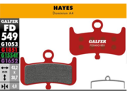GALFER Hayes Dominion A4 Advanced - Metal - Sintered Brake Pad (Red) FD549G1851 