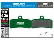 GALFER Shimano XT M8020 4 piston Pro Competition Disc Brake Pad (green) FD426G1554T 