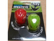 OXFORD Brighteye Alien LED front and rear lightset Green and red 