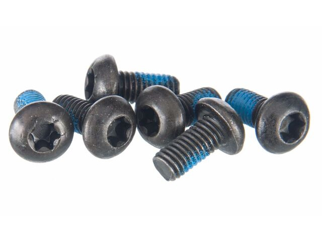 RUSH T25 Torx Replacement Disc Bolts Black x6 click to zoom image