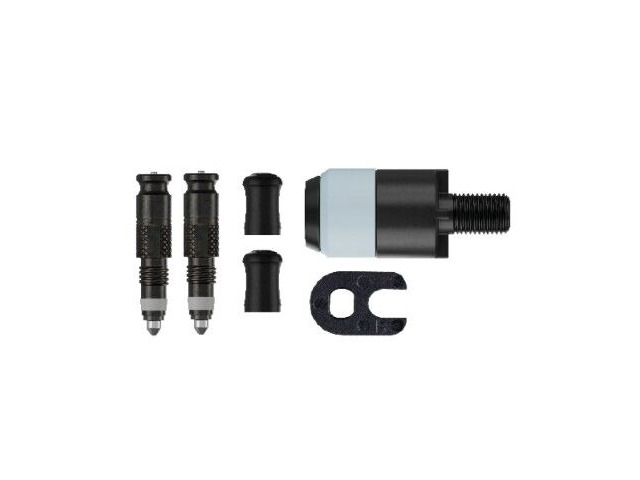 SCHWALBE Clik Valve Presta Valve to Click Valve Conversion kit with Pump Adaptor click to zoom image