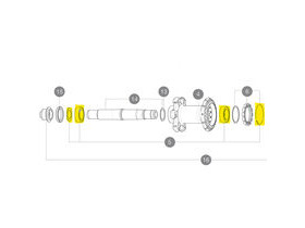 MAVIC Kit ID360 Bearings 15x26x7 + 17x28x7