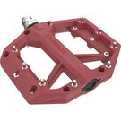 SHIMANO PD-GR400 flat pedals, resin with pins, red 