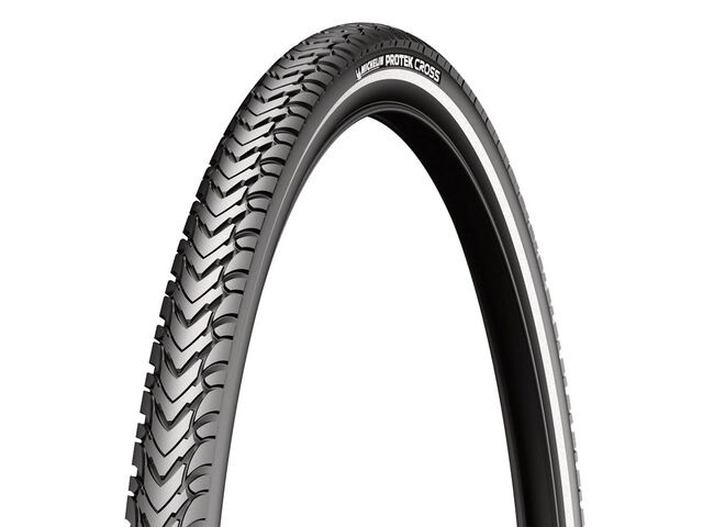 MICHELIN Protek Cross Tyre 700 x 35c Black / Reflective (37-622) click to zoom image