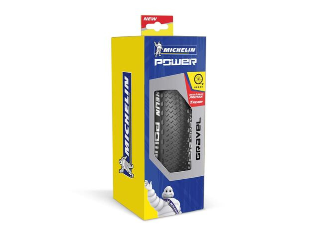 MICHELIN Power Gravel Tyre 700 x 40c Classic (40-622) click to zoom image