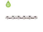 KMC X12 Silver Waxed 126L 
