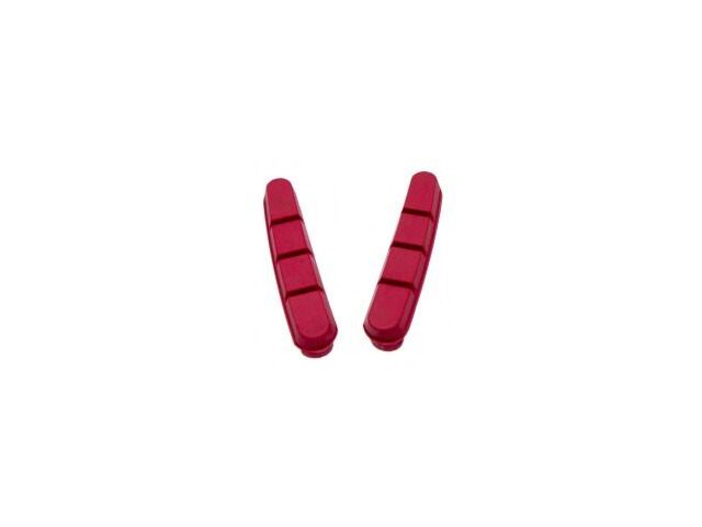 HALT Gooey Replacement Road bike brake pad inserts Red pack 4 click to zoom image
