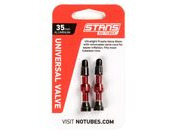 STANS NO TUBES MTB Tubeless Valves Red 35mm 