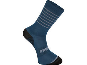 MADISON Explorer Primaloft extra long sock, stripe navy haze / shale blue