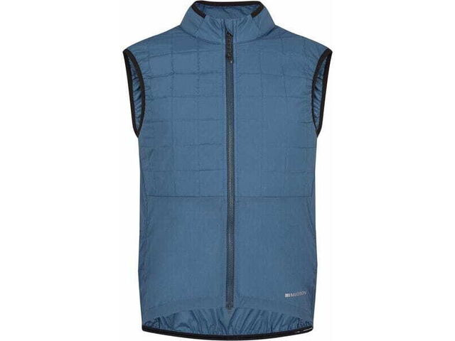 MADISON Roam Men's Windproof Packable Primaloft Gilet, lake blue click to zoom image