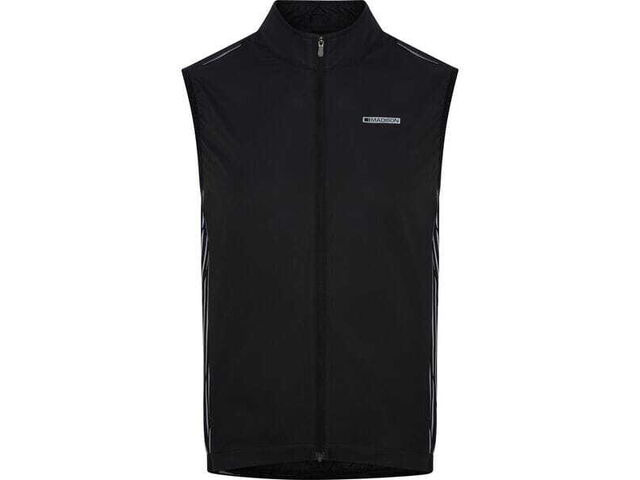 MADISON Stellar Reflective windproof men's gilet, black click to zoom image