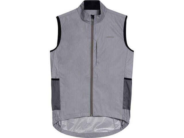 MADISON Stellar Shine Reflective men's gilet - reflective silver click to zoom image