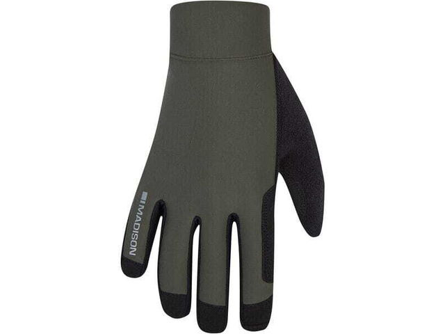 MADISON DTE 4 Season DWR Gloves, midnight green click to zoom image