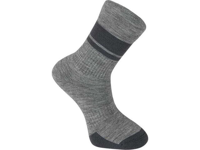 MADISON DTE Isoler Merino Winter Sock, grey marl click to zoom image