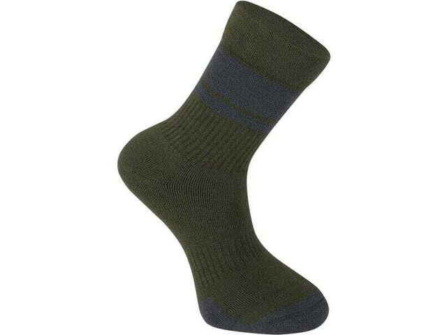 MADISON DTE Isoler Merino Winter Sock, midnight green click to zoom image