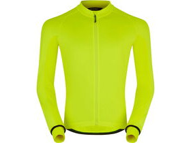 MADISON DTE Men's Isoler Thermal Long Sleeve Jacket, hi viz yellow