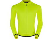 MADISON DTE Men's Isoler Thermal Long Sleeve Jacket, hi viz yellow 