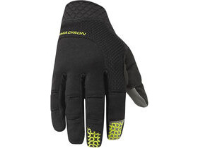 MADISON Flux Glove black / limeaid
