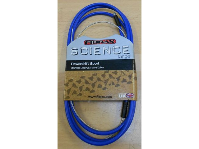 FIBRAX Powershift Gear Cable Inner and Outer in Blue click to zoom image