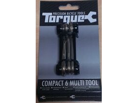 TORQUE CYCLE TOOLS Compact 6 Lightweight Folding Multi Tool