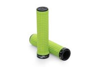 PIVOT CYCLES Phoenix Factory Grips 2020  Green - Black  click to zoom image