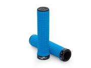PIVOT CYCLES Phoenix Factory Grips 2020  Blue - Black  click to zoom image