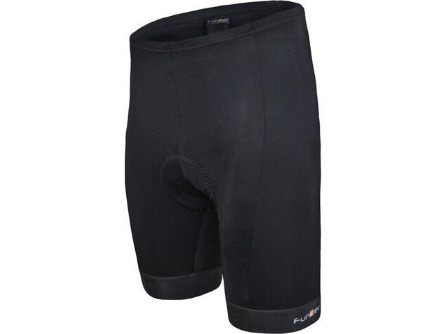 FUNKIER CLOTHING F-77 - 7 Panel 4-Way Stretch Shorts (B1 Pad) in Black click to zoom image