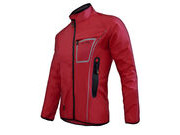 FUNKIER CLOTHING Waterproof Lightweight Pro Jacket in Red 