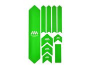 ALL MOUNTAIN STYLE (AMS) Frame Guard Kit XL Green click to zoom image