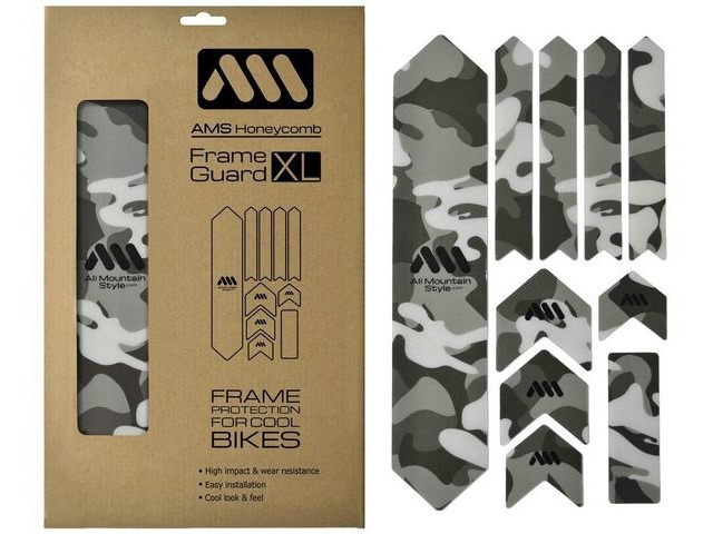 ALL MOUNTAIN STYLE (AMS) XL Frame Guard Frame Protection Kit Camo click to zoom image