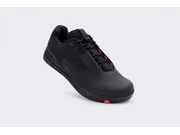 CRANK BROTHERS Mallet Lace SPD Shoe Black - Red - Black Outsole click to zoom image
