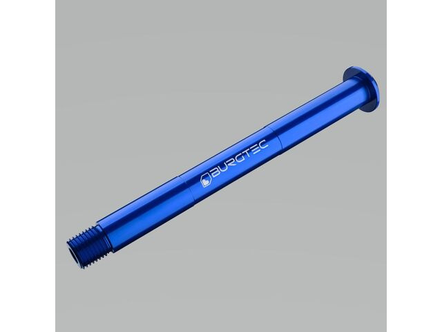 BURGTEC Fox Boost Fork Axle 110mm x 15mm Deep Blue click to zoom image