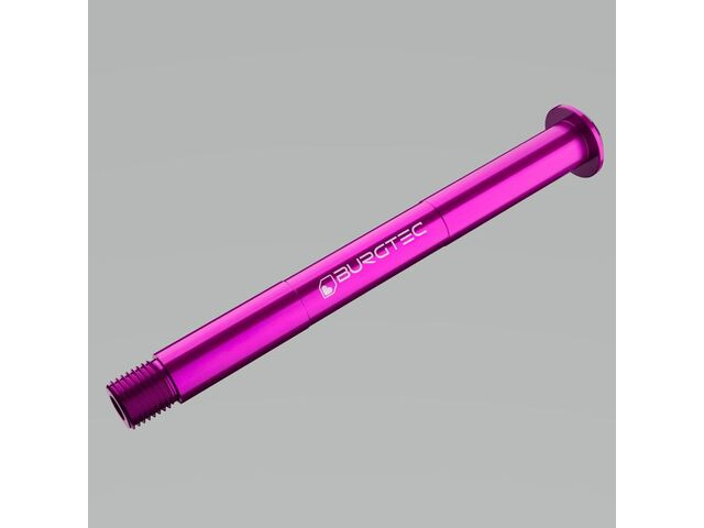 BURGTEC Rockshox Boost Fork Axle 110mm x 15mm in Purple Rain click to zoom image