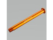 BURGTEC Rockshox Boost Fork Axle 110mm x 15mm in Iron Bro Orange 