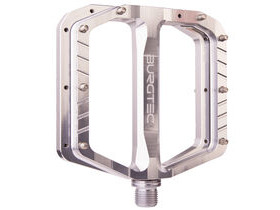 BURGTEC Penthouse Pedals Mk5 Steel Axle in Silver