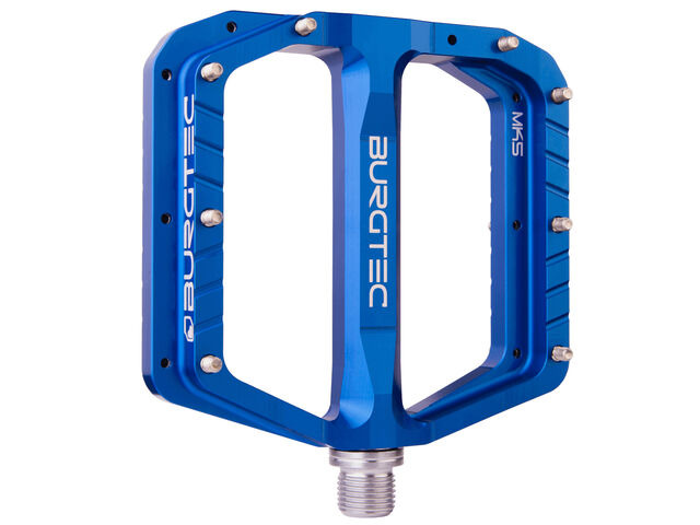 BURGTEC Penthouse Pedals Mk5 Steel Axle in Deep Blue click to zoom image