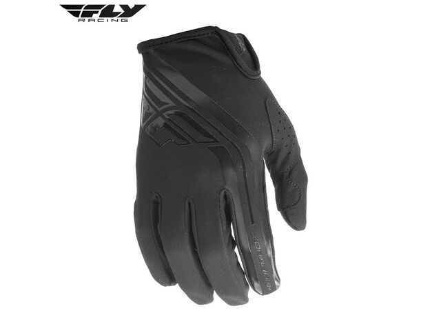 FLY RACING Windproof Lite Glove in black-grey click to zoom image