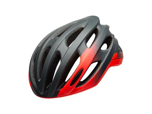 BELL CYCLE HELMETS Formula Road Helmet Matte/Gloss Grey/Infrared click to zoom image