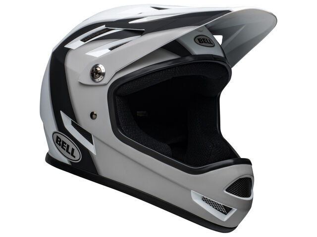BELL CYCLE HELMETS Sanction MTB Full Face Helmet Matte Black/White click to zoom image