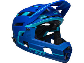 BELL CYCLE HELMETS Super Air R Mips MTB Full Face Helmet Matte Black/White