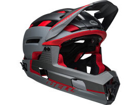 BELL CYCLE HELMETS Super Air R Mips MTB Full Face Helmet Matte Grey/Red