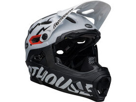 BELL CYCLE HELMETS Super Dh Mips MTB Helmet Matte/Gloss Black/White
