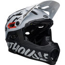 BELL CYCLE HELMETS Super Dh Mips MTB Helmet Matte/Gloss Black/White 