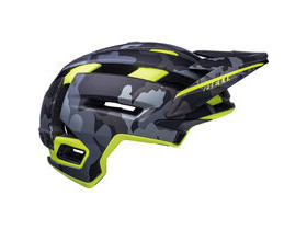 BELL CYCLE HELMETS Super Air Mips MTB Helmet Matte Camo/Hi-viz