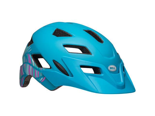 BELL CYCLE HELMETS Sidetrack Youth Helmet Matte Light Blue Unisize 50-57cm click to zoom image