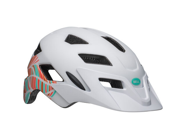 BELL CYCLE HELMETS Sidetrack Youth Helmet Matte White Unisize 50-57cm click to zoom image