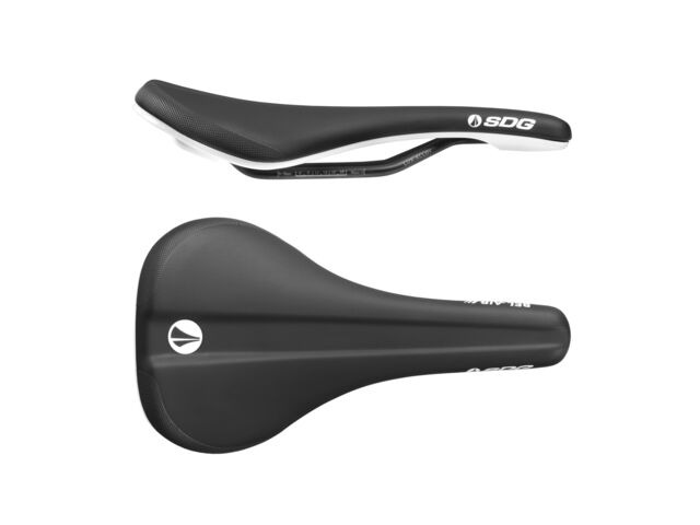 SDG COMPONENTS Bel Air 3.0 Lux-Alloy Saddle Black / White click to zoom image